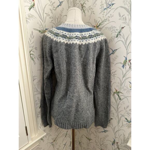 Vintage OLD NAVY 63% lambswool blue knit pullover Women’s sweater size XL - Picture 3 of 5